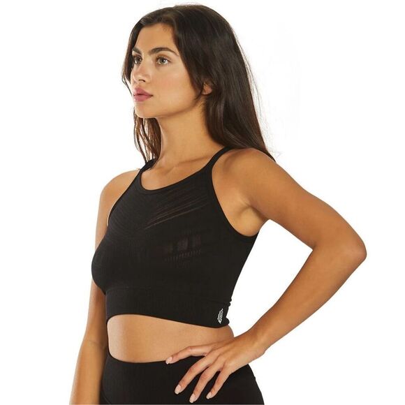 Free people movement gone adrift seamless yoga crop top size medium - Picture 4 of 4